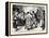 New Year's Eve in Ireland, 1870-null-Framed Premier Image Canvas