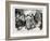 New Year's Eve in Ireland, 1870-null-Framed Giclee Print