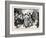 New Year's Eve in Ireland, 1870-null-Framed Giclee Print