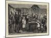New Year's Eve, the Village Choir at the Squire's House-null-Mounted Giclee Print