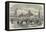 New Year's Festival Procession at Yokohama-null-Framed Premier Image Canvas