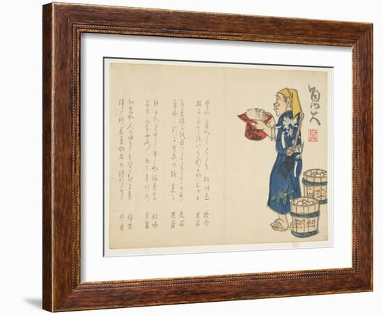 New Year's Offering, C.1811-44-Sat? Gyodai-Framed Giclee Print