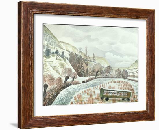 New Year Snow, 1935-Eric Ravilious-Framed Giclee Print