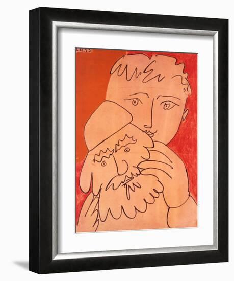 New Year-Pablo Picasso-Framed Art Print