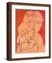 New Year-Pablo Picasso-Framed Art Print