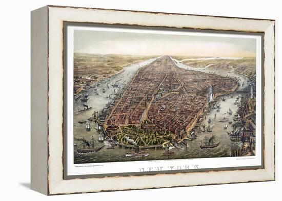 New York, 1873-null-Framed Premier Image Canvas