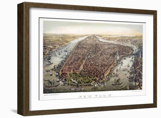 New York, 1873-null-Framed Giclee Print