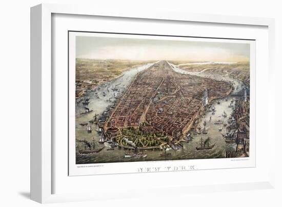 New York, 1873-null-Framed Giclee Print