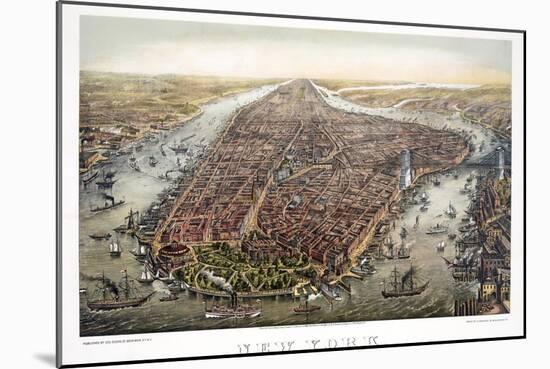 New York, 1873-null-Mounted Giclee Print