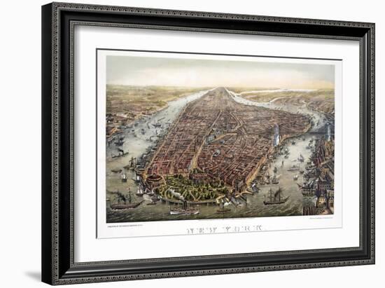 New York, 1873-null-Framed Giclee Print