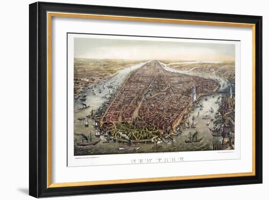 New York, 1873-null-Framed Giclee Print