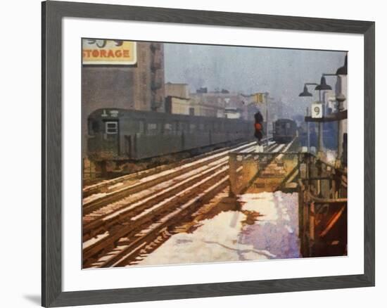 New York 1949 - 4-Jean-François Dupuis-Framed Art Print