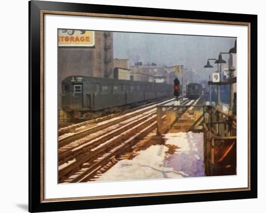 New York 1949 - 4-Jean-François Dupuis-Framed Art Print