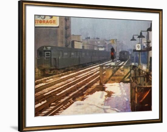 New York 1949 - 4-Jean-François Dupuis-Framed Art Print