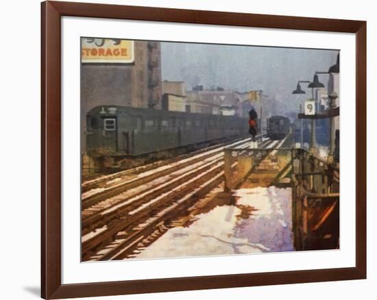 New York 1949 - 4-Jean-François Dupuis-Framed Art Print