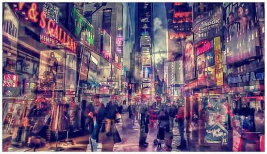 New York Abstract Ii Art Print Jefd Art Com