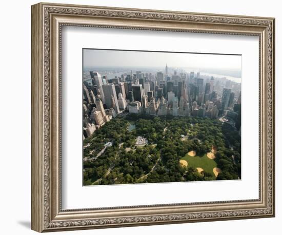 New York Aerial-Mark Lennihan-Framed Photographic Print