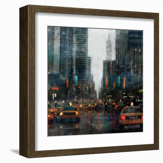 New York after Hours-Ken Roko-Framed Art Print