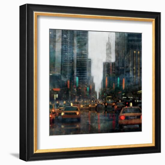 New York after Hours-Ken Roko-Framed Art Print