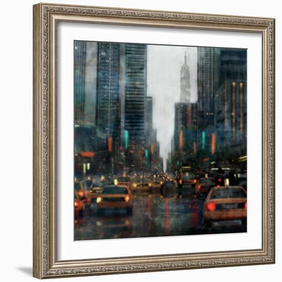 New York after Hours-Ken Roko-Framed Art Print