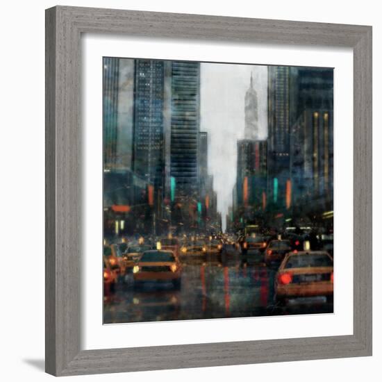 New York after Hours-Ken Roko-Framed Art Print