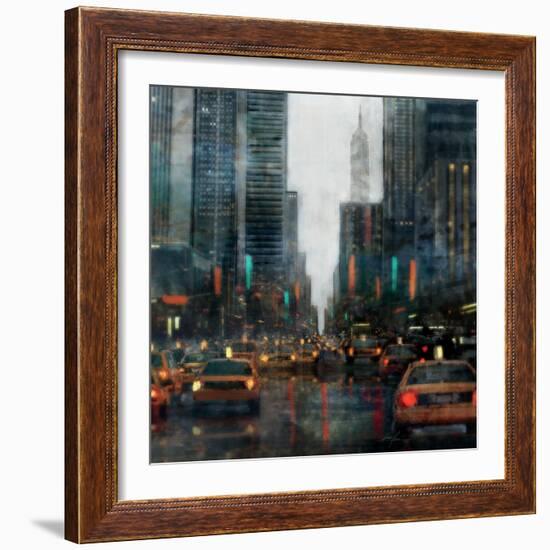 New York after Hours-Ken Roko-Framed Art Print