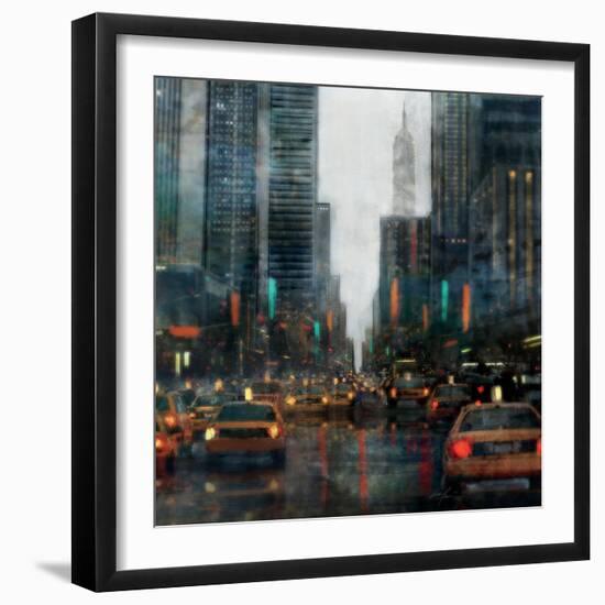 New York after Hours-Ken Roko-Framed Art Print