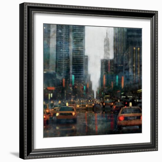 New York after Hours-Ken Roko-Framed Art Print