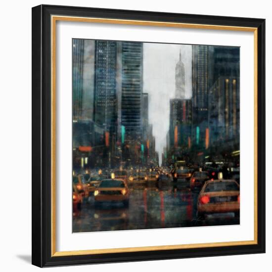 New York after Hours-Ken Roko-Framed Art Print