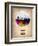 New York Air Balloon-NaxArt-Framed Premium Giclee Print