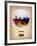 New York Air Balloon-NaxArt-Framed Art Print