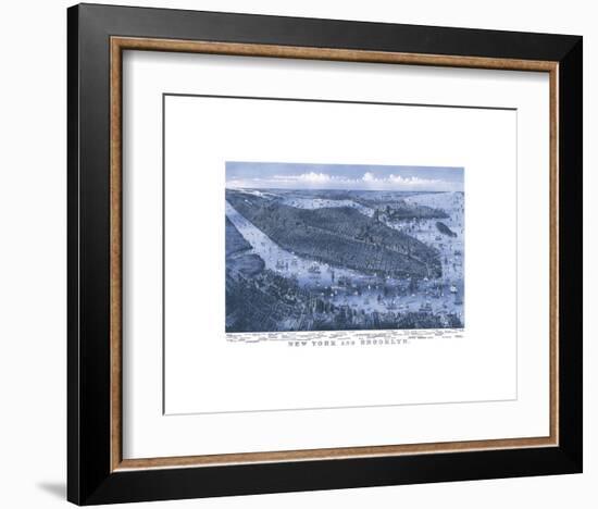 New York and Brooklyn, c. 1875-Parsons and Atwater-Framed Art Print