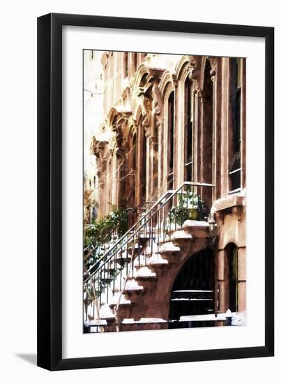 New York Architecture in Winter II-Philippe Hugonnard-Framed Giclee Print