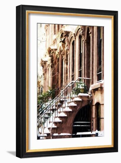 New York Architecture in Winter II-Philippe Hugonnard-Framed Giclee Print