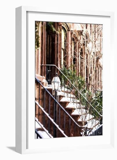 New York Architecture in Winter-Philippe Hugonnard-Framed Giclee Print