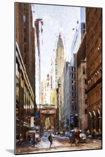 New York Architecture IV - In the Style of Oil Painting-Philippe Hugonnard-Mounted Giclee Print