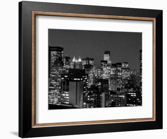 New York at Night-null-Framed Photographic Print