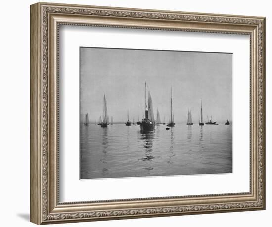 'New York Bay', 19th century-Unknown-Framed Photographic Print