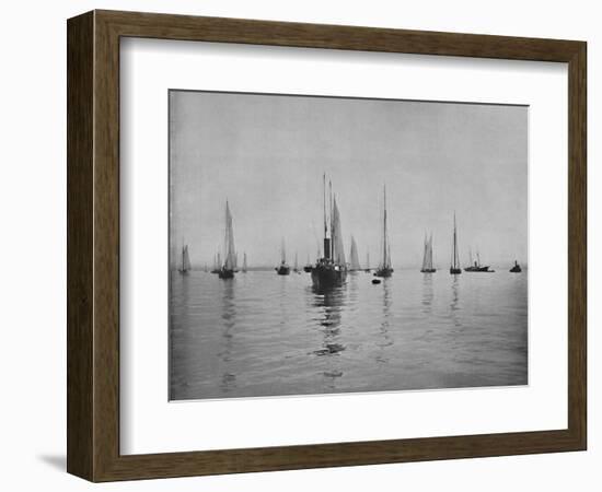 'New York Bay', 19th century-Unknown-Framed Photographic Print