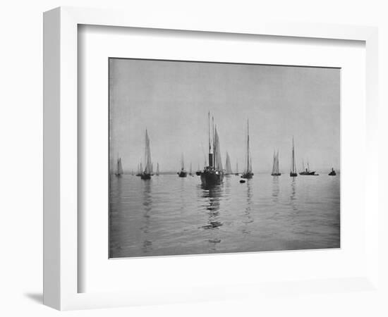 'New York Bay', 19th century-Unknown-Framed Photographic Print
