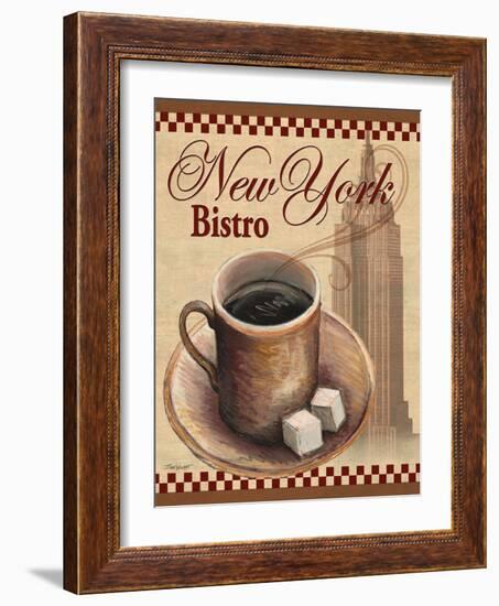 New York Bistro-Todd Williams-Framed Art Print