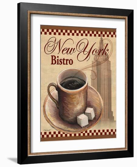 New York Bistro-Todd Williams-Framed Art Print