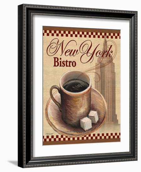 New York Bistro-Todd Williams-Framed Art Print