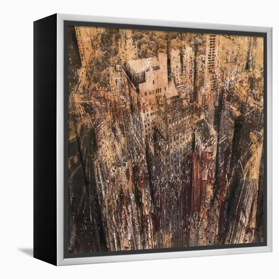 New York Blend-Dario Moschetta-Framed Stretched Canvas