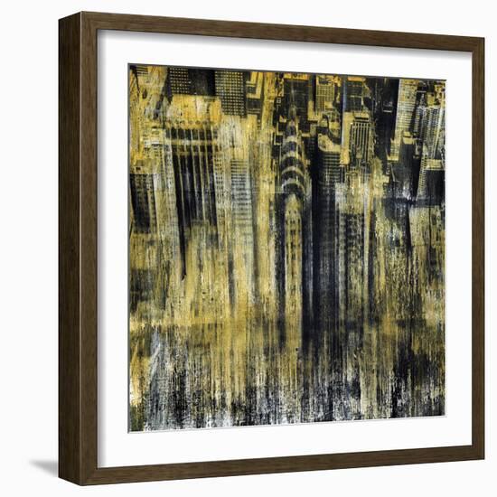 New York Blur-Dario Moschetta-Framed Giclee Print