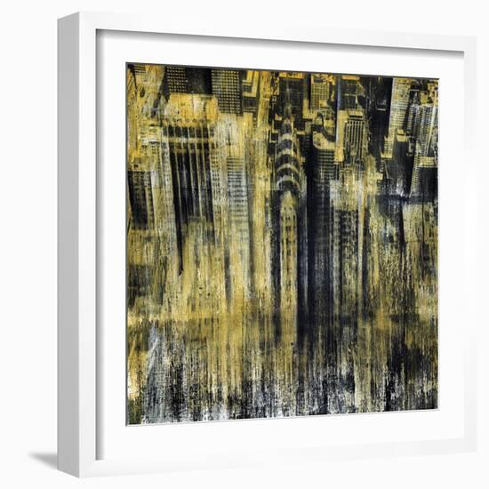 New York Blur-Dario Moschetta-Framed Giclee Print