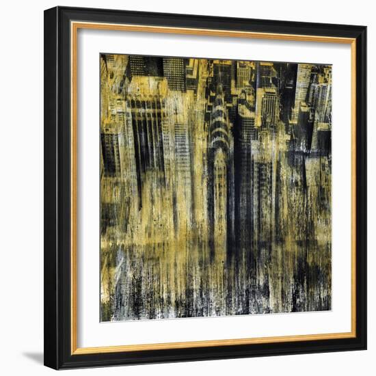 New York Blur-Dario Moschetta-Framed Giclee Print