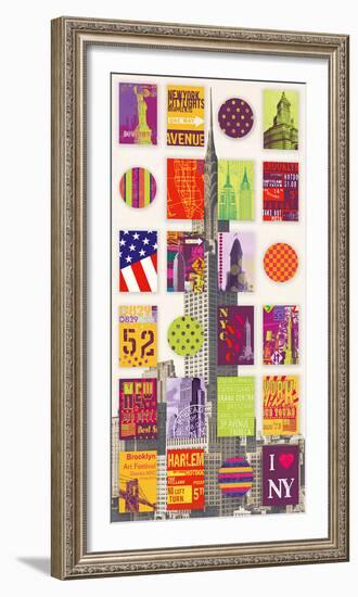 New York Break-Tom Frazier-Framed Art Print