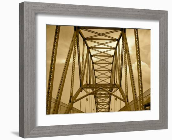 New York Bridge II-Jairo Rodriguez-Framed Photographic Print