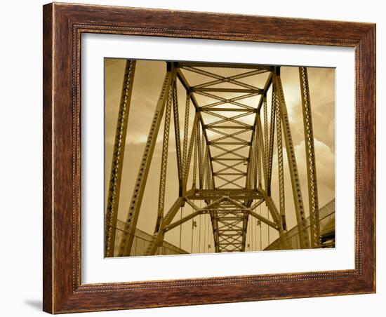 New York Bridge II-Jairo Rodriguez-Framed Photographic Print